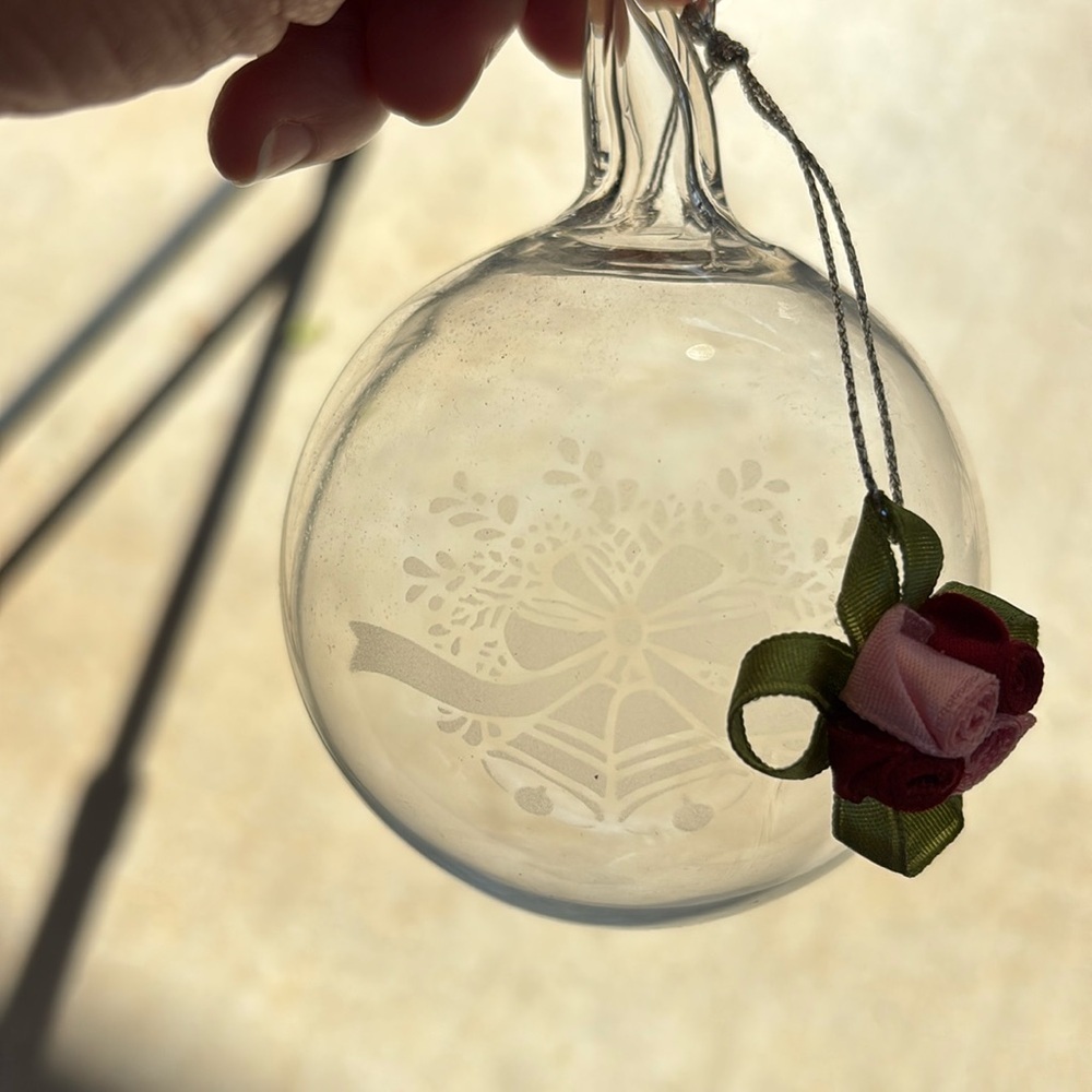 Like new Princess House Ornament.